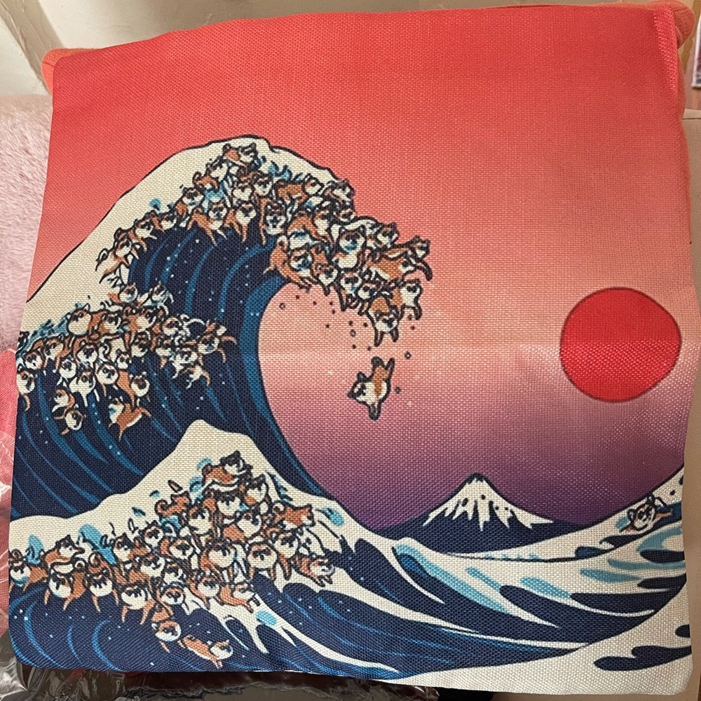 Japanese design pillow case covers - Picture 13 of 15